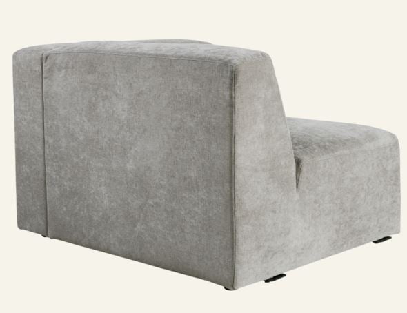 Modul 1,5 seter armlene høyre grå - 9