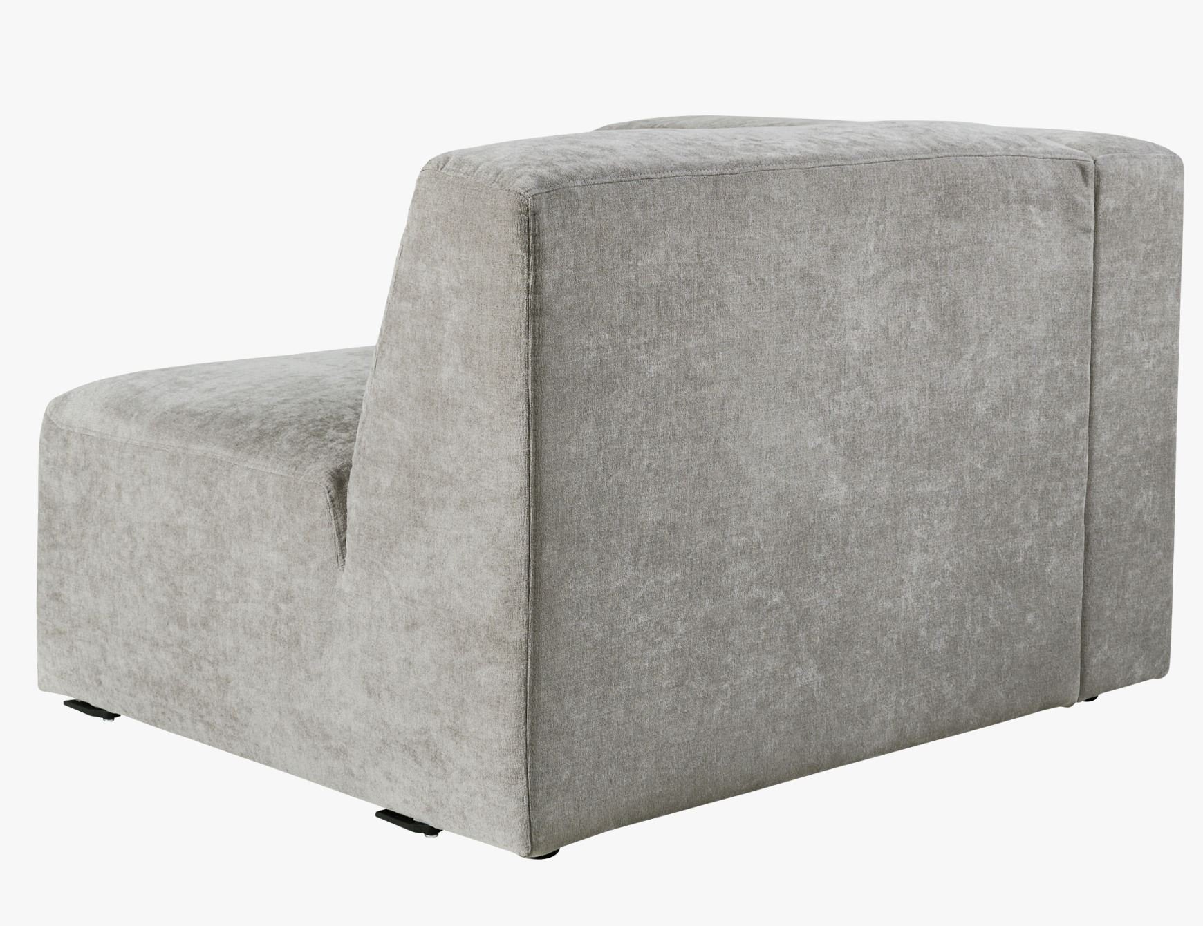 Modulsofa 1,5 seter m/armlene venstre grå - 5