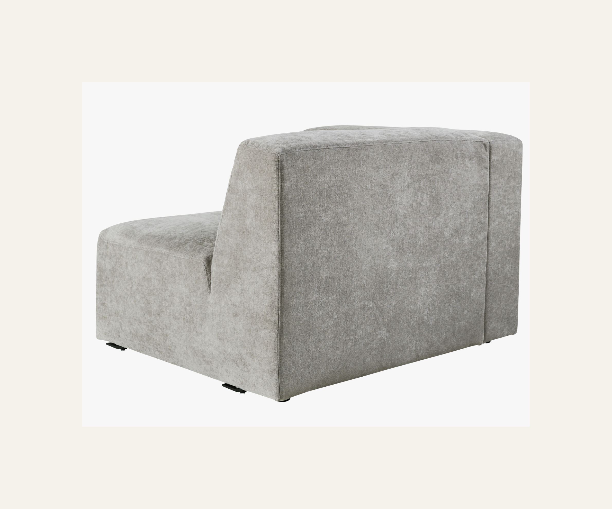 Modulsofa 1,5 seter m/armlene venstre grå - 5