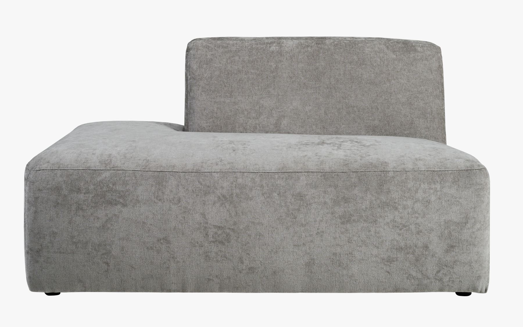 Modulsofa åpen ende venstre grå - 2