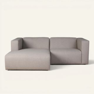 Kid Juno Modulsofa 2 Deler Sjeselong Venstre Beige 224x154x73 cm