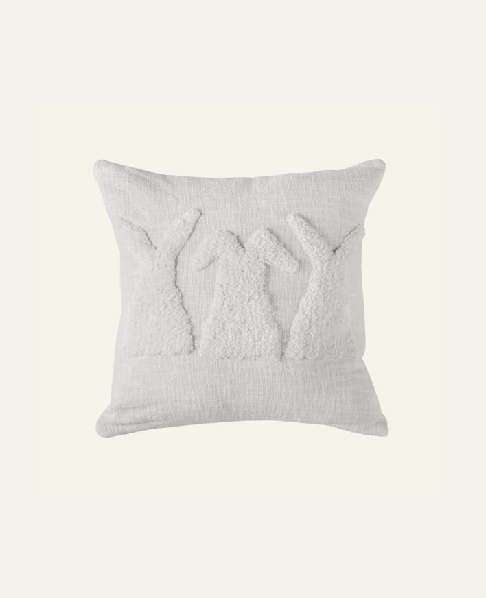 Pynteputetrekk hvit - 45x45 cm hvit - 1