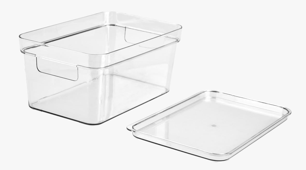 Oppbevaringsboks transparent - 8