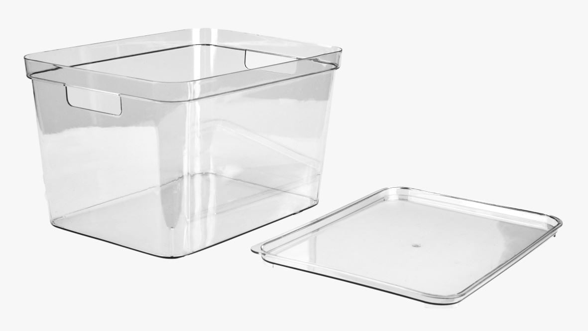 Oppbevaringsboks transparent - 9