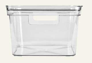 Nice & Organized Thomas Oppbevaringsboks Transparent 22x22x14,5 cm