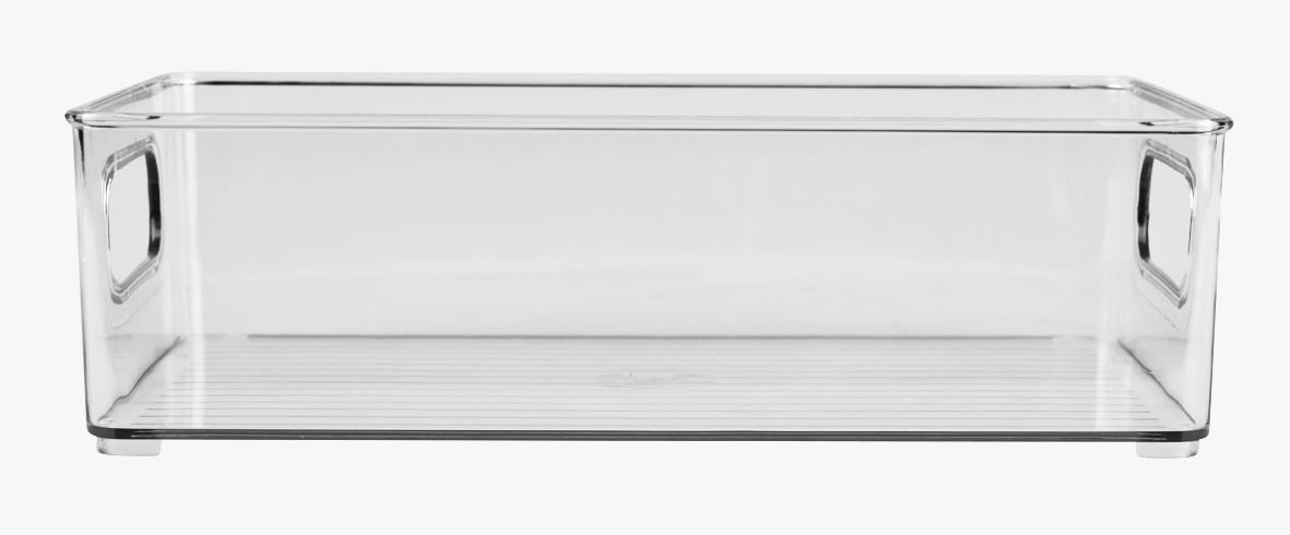 Stablebar oppbevaringsboks transparent - 3