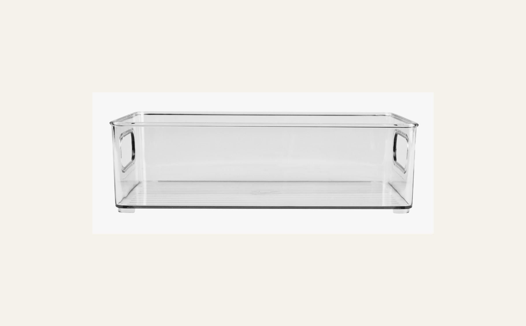 Stablebar oppbevaringsboks transparent - 3