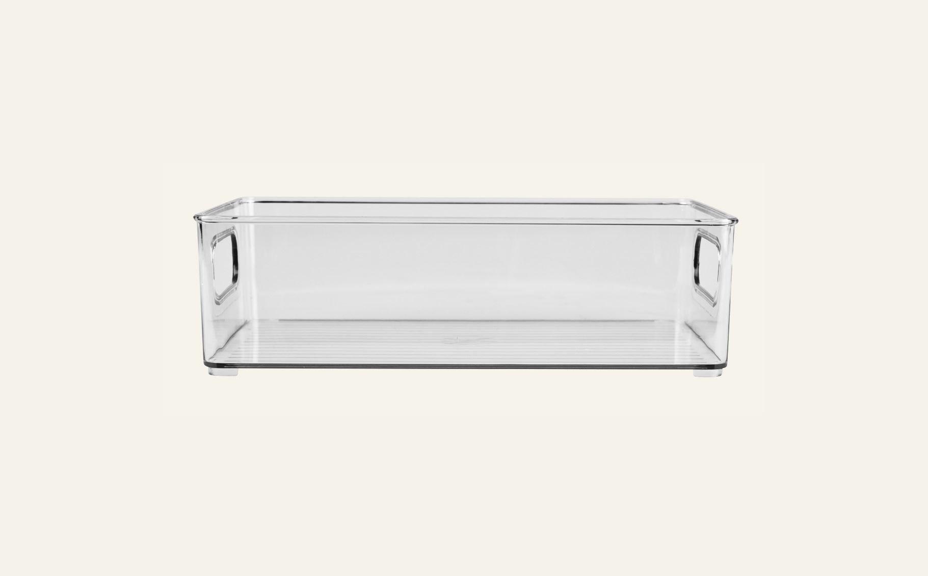 Stablebar oppbevaringsboks transparent - 3
