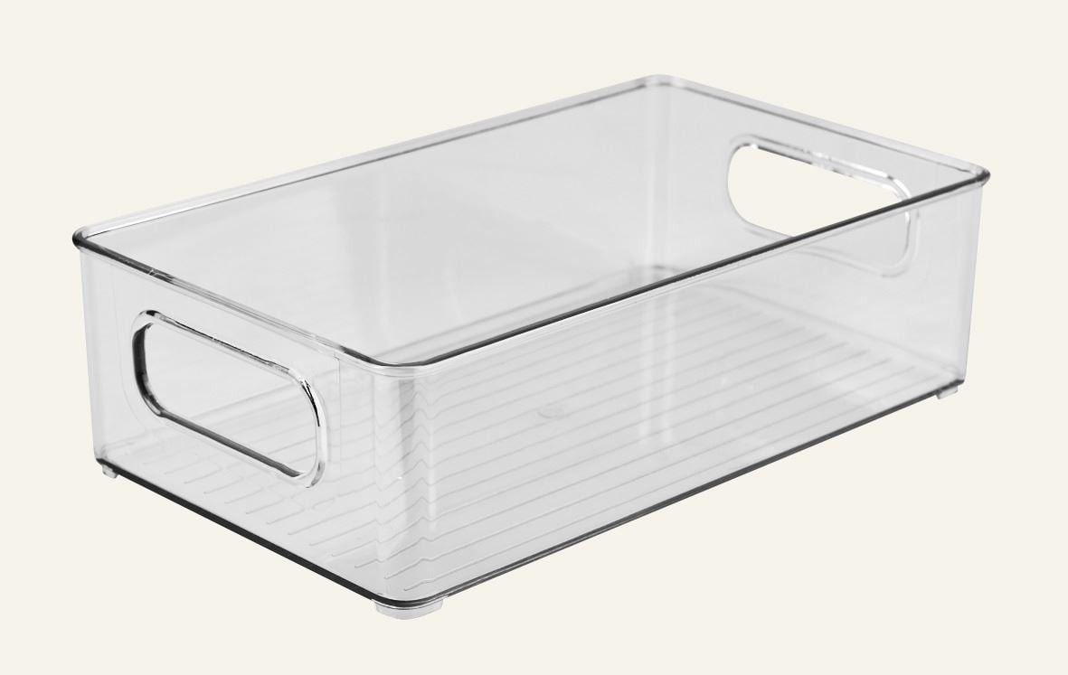 Stablebar oppbevaringsboks transparent - 4