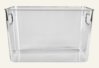 Nice & Organized Jerry Oppbevaringsboks Transparent 22x29x17 cm
