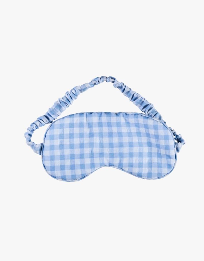 Sovemaske blå - 9x20 cm blå - 1