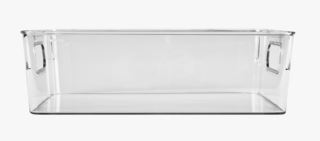 Nice & Organized Jerry Oppbevaringsboks Transparent 20x27,5x8,5 cm