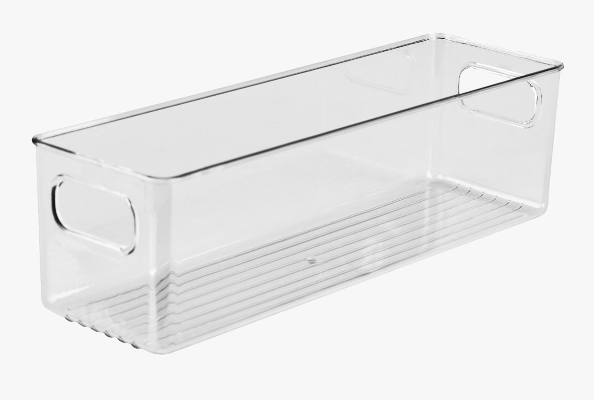 Smal oppbevaringsboks transparent - 8