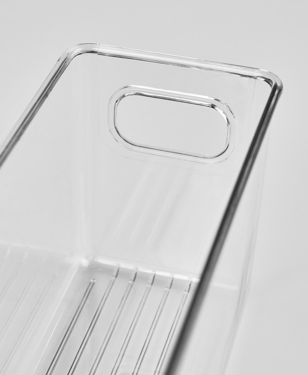 Smal oppbevaringsboks transparent - 13