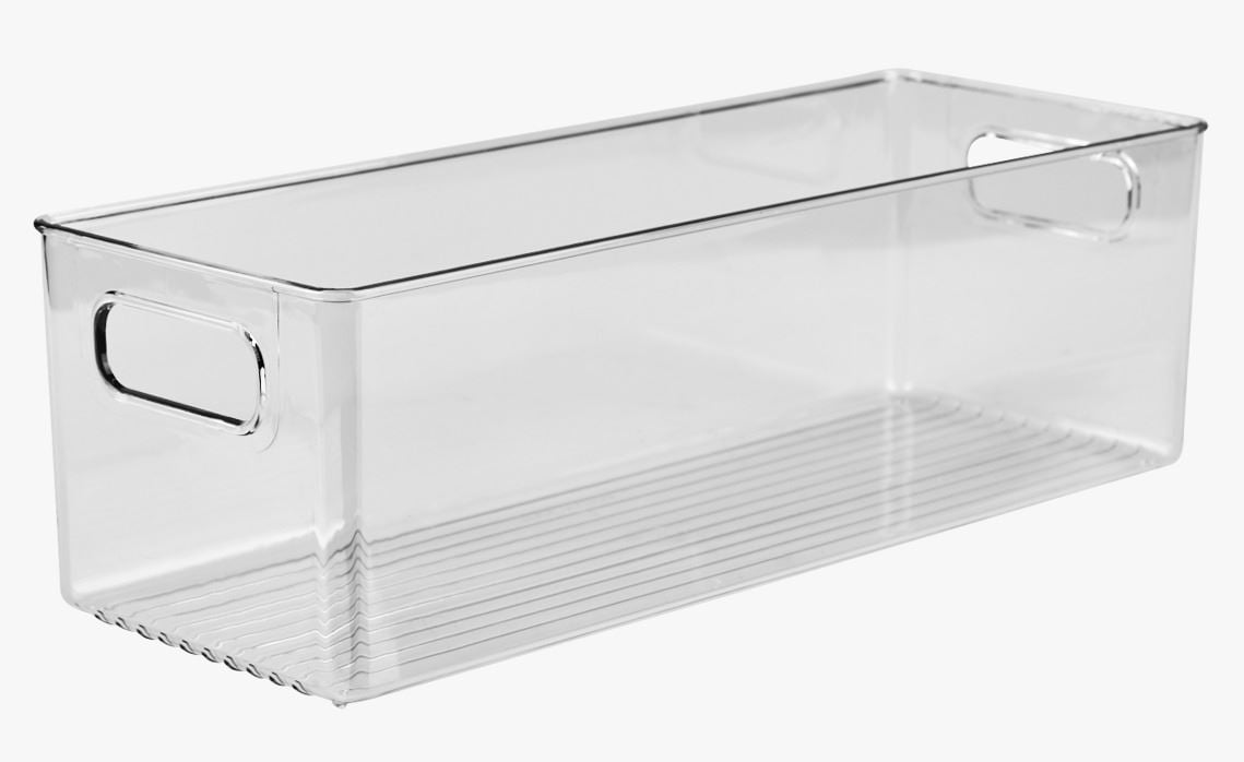 Smal oppbevaringsboks transparent - 9