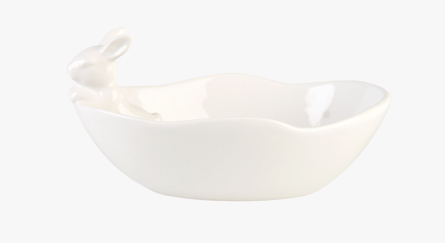 Skål hvit - 20,5x14,7x10,4 cm hvit - 1