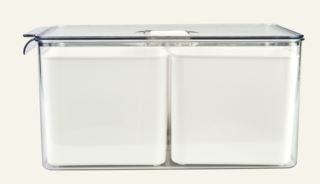 Nice & Organized Fresh 4-cell Oppbevaringsboks Offwhite 21x32,5x15,5 cm