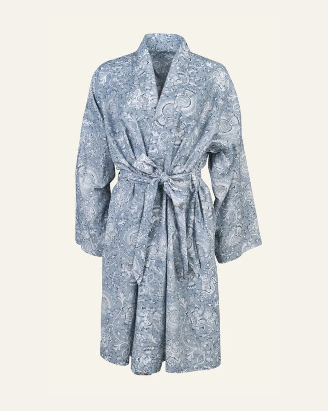 Kimono lys blå - 75x105 cm lys blå - 1