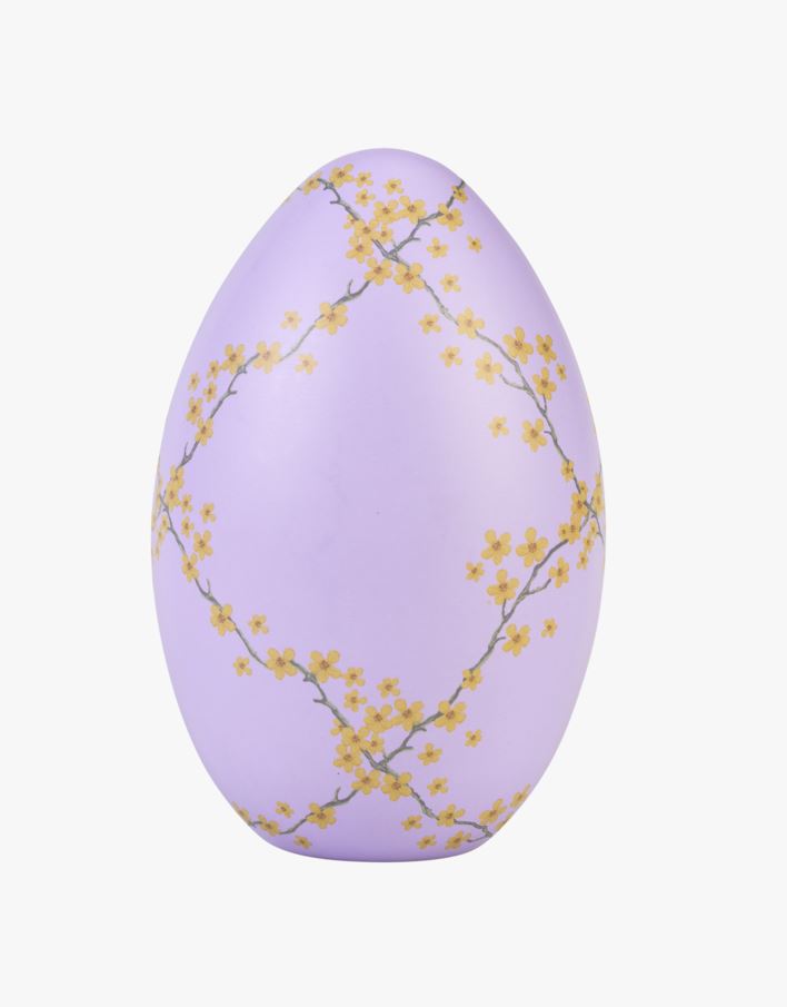 Påskeegg lilla - 13x13x20 cm lilla - 1