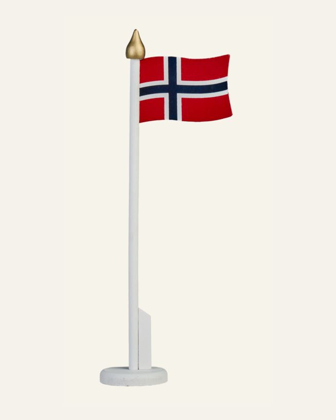 Flaggpynt multi rød - 26 cm multi rød - 1