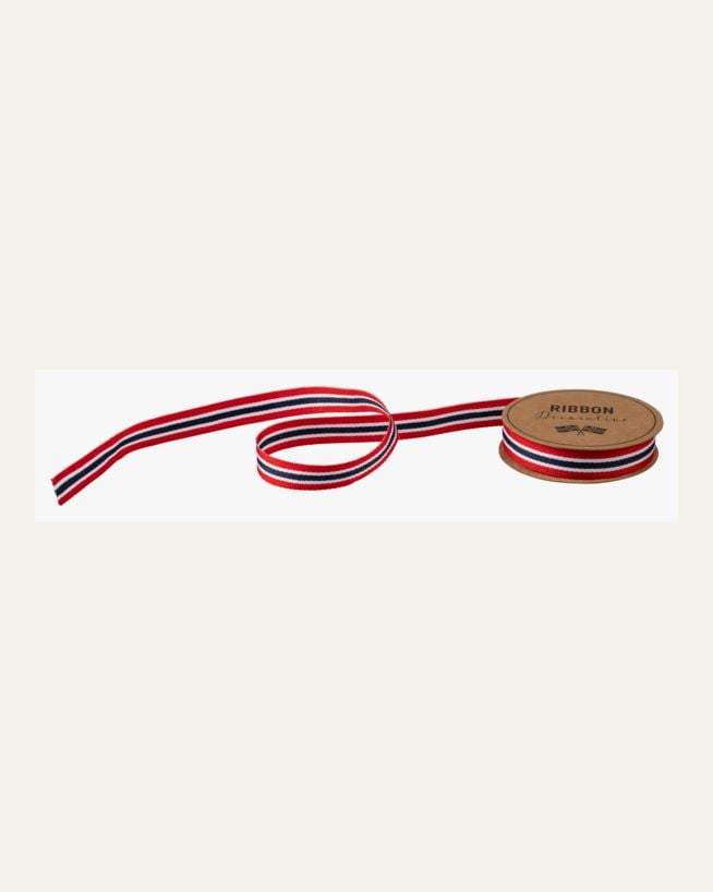Dekorbånd multi rød - 2,9cm x 3m multi rød - 1