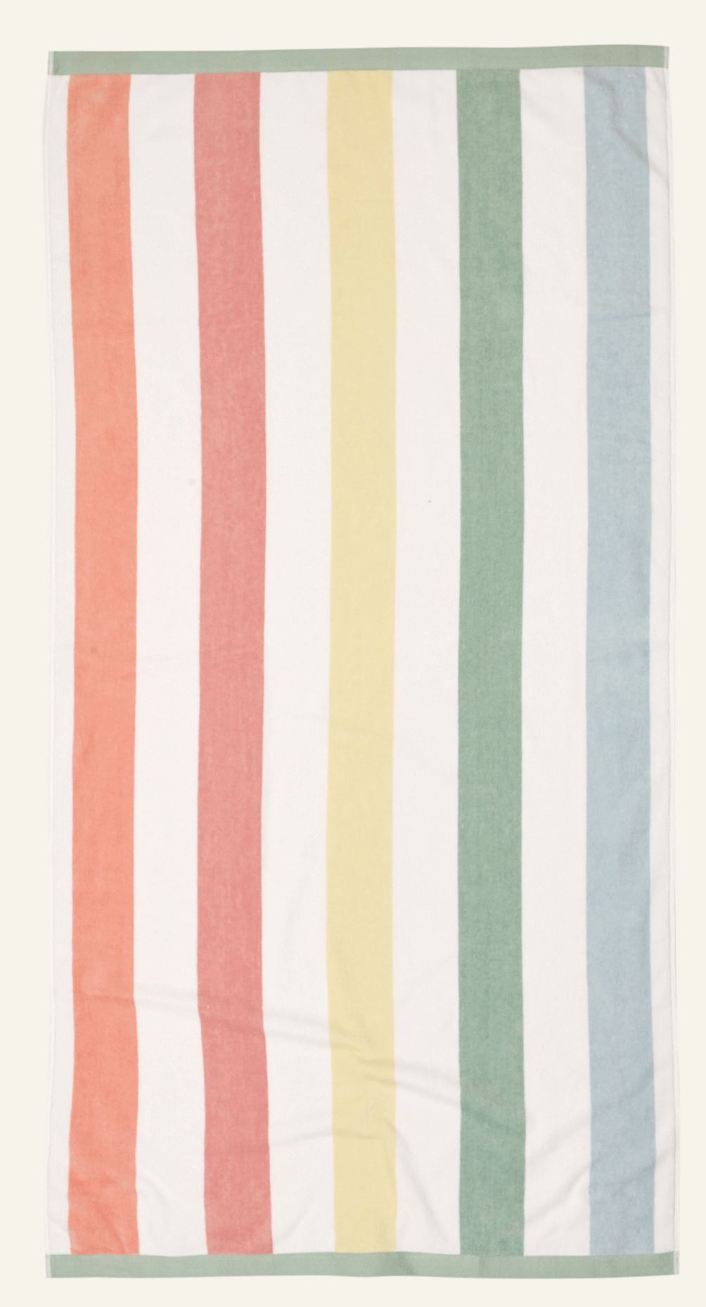 Badehåndkle multi rosa - 90x180 cm multi rosa - 1