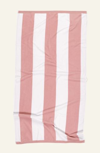 Kid Cabana Contrast Badehåndkle Rosa 90x180 cm
