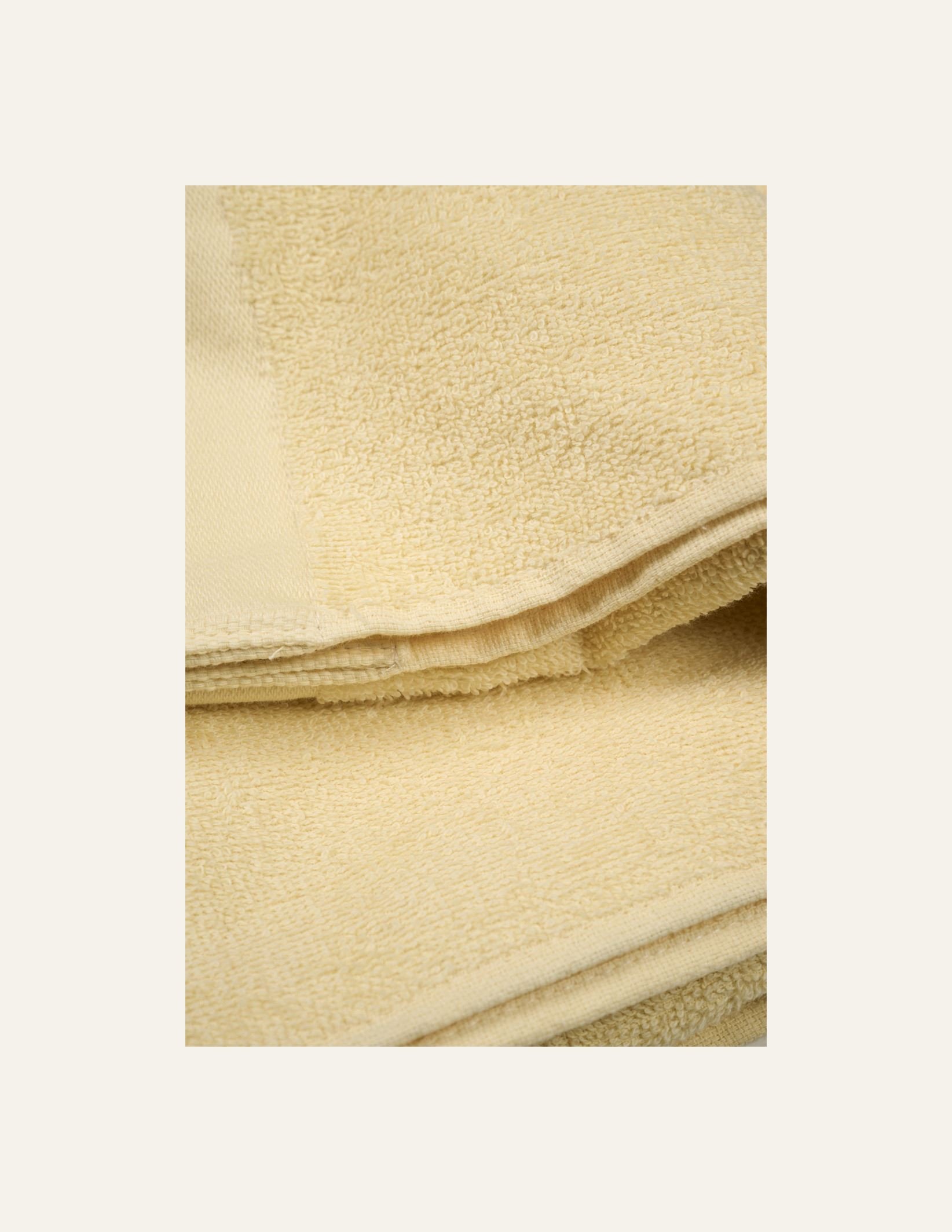 Badehåndkle gul - 2