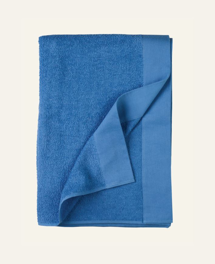 Badehåndkle blå - 90x180 cm blå - 1