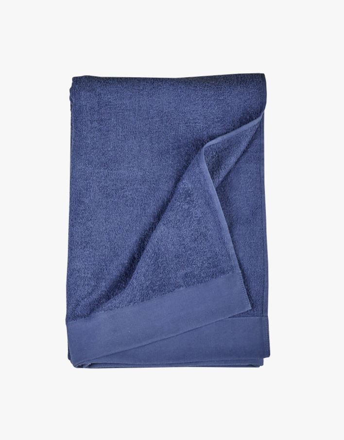 Badehåndkle kongeblå - 90x180 cm kongeblå - 1