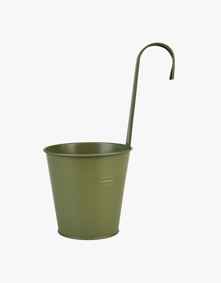 Blomsterpotte grønn - 21x13,5x28 cm grønn - 1