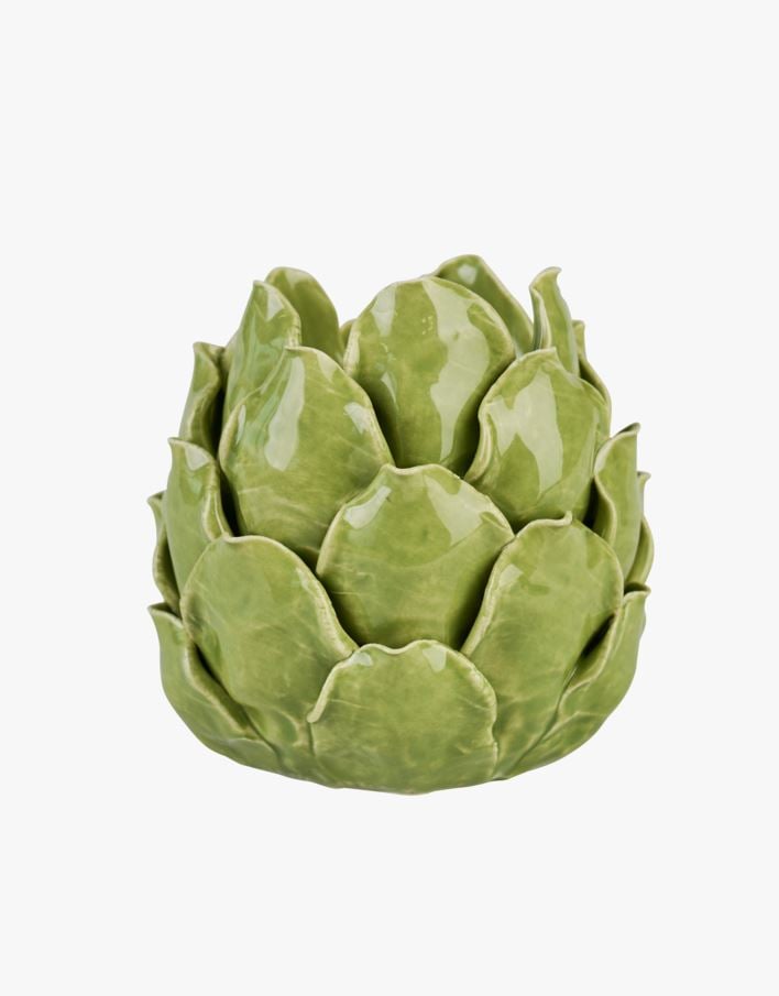 Telysholder grønn - 9,3x9,3x10,5 cm grønn - 1