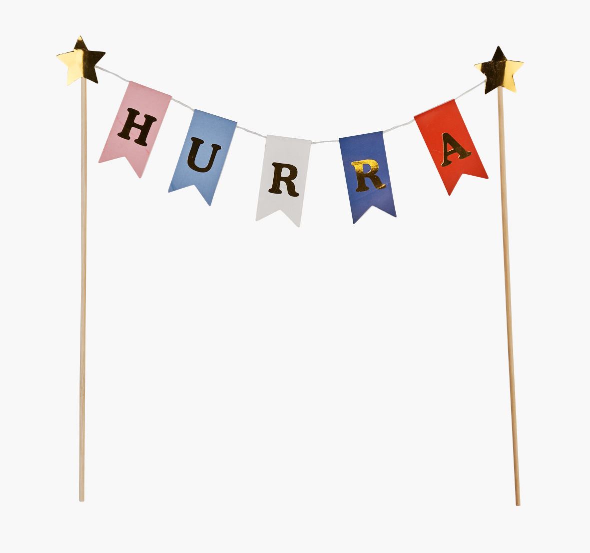 Kakepynt multi - 13x16,5 cm multi - 1