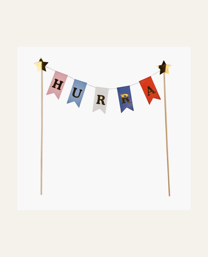 Kakepynt multi - 13x16,5 cm multi - 1