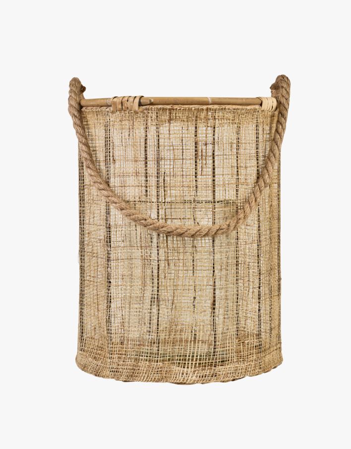 Lykt natur - 26x26x32,5 cm natur - 1