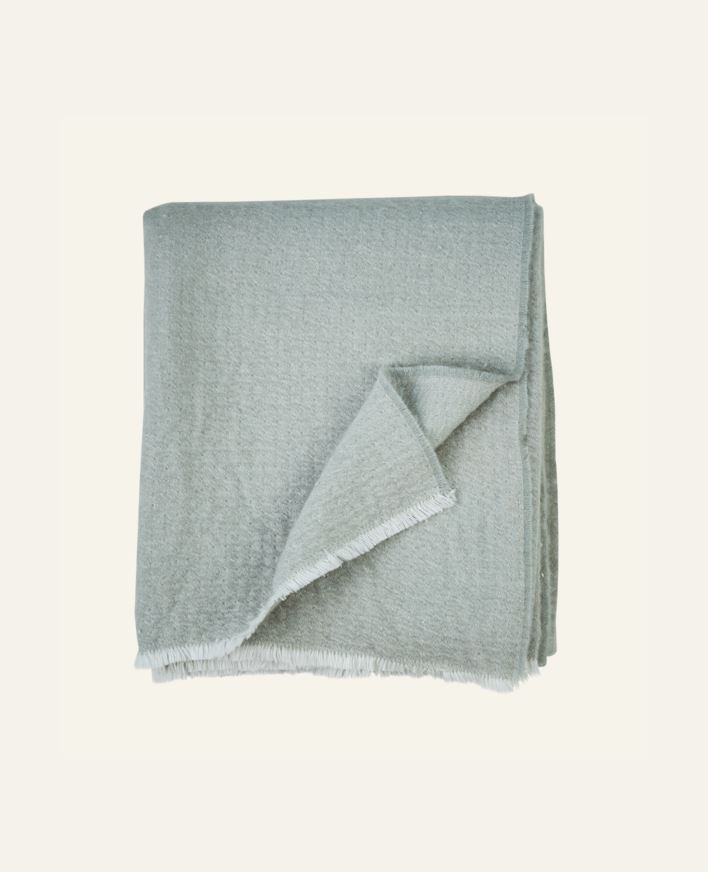 Pledd lindegrønn - 130x170 cm lindegrønn - 1