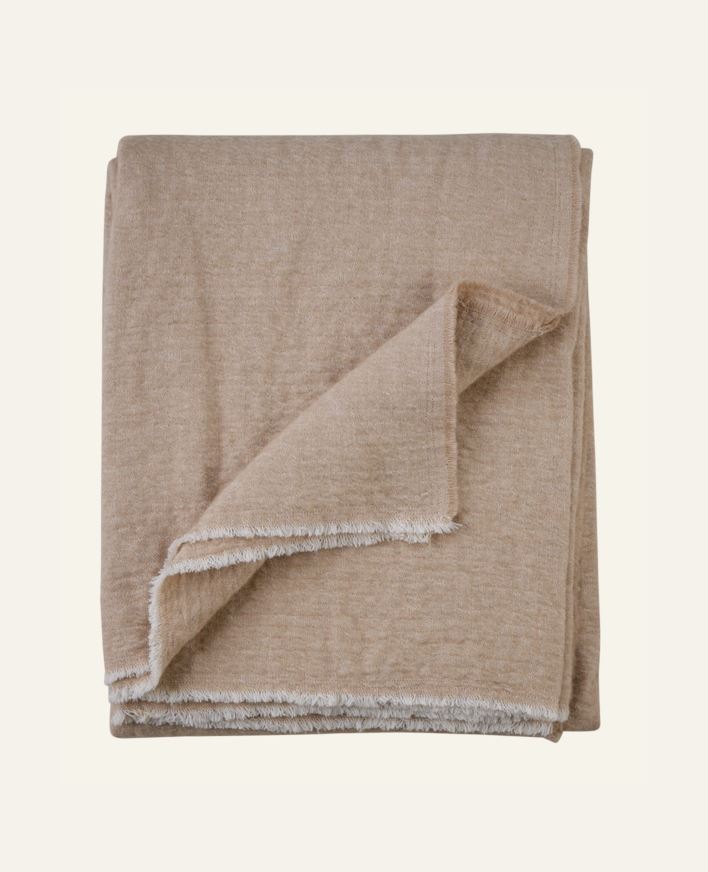 Pledd beige - 130x170 cm beige - 1