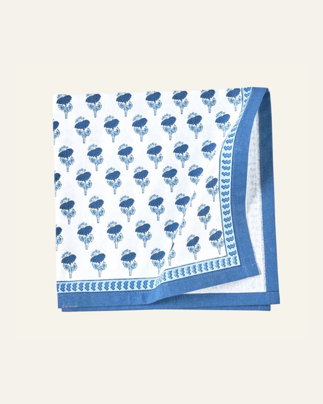 2pk tøyserviett blå - 45x45 cm blå - 1