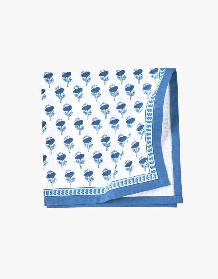 2pk tøyserviett blå - 45x45 cm blå - 1