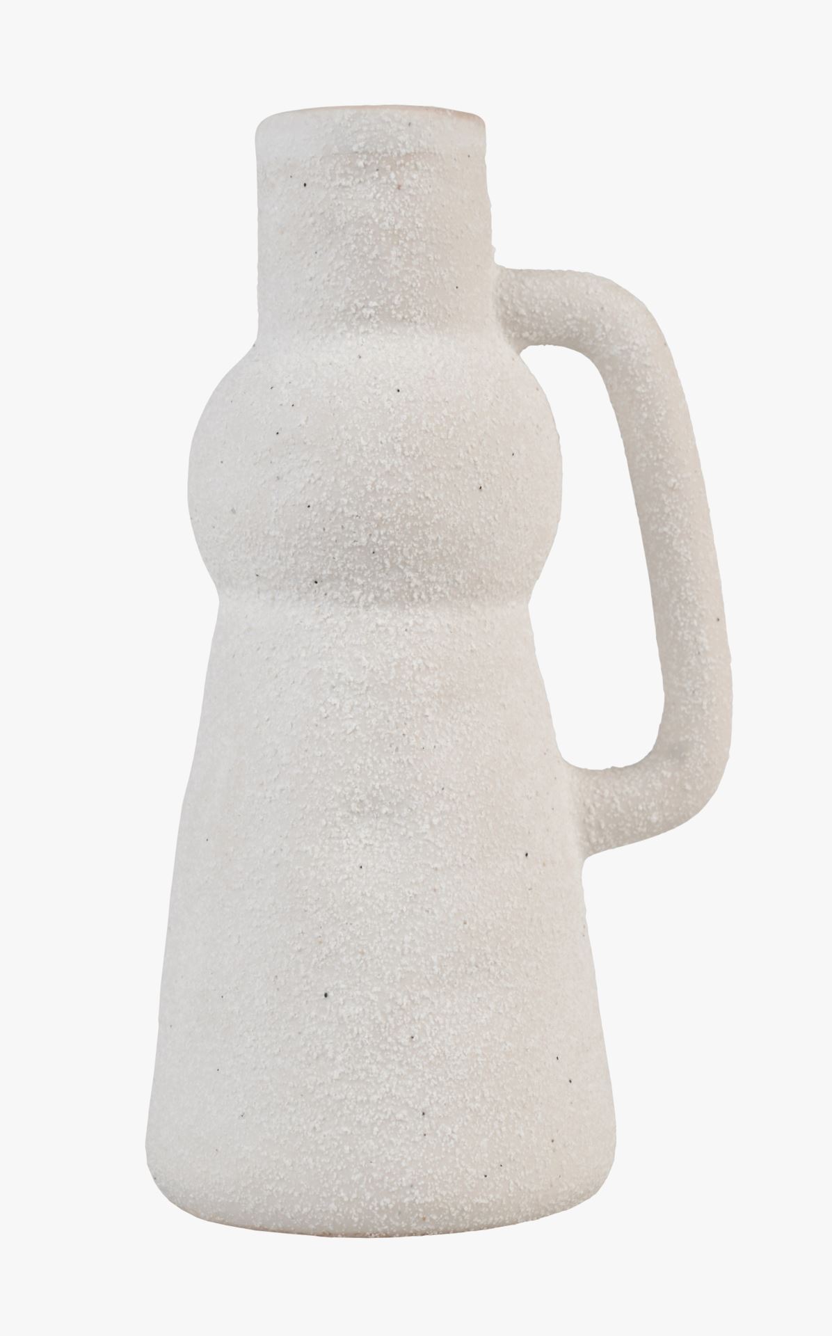 Vase hvit - 10,5x8x18,7 cm hvit - 1