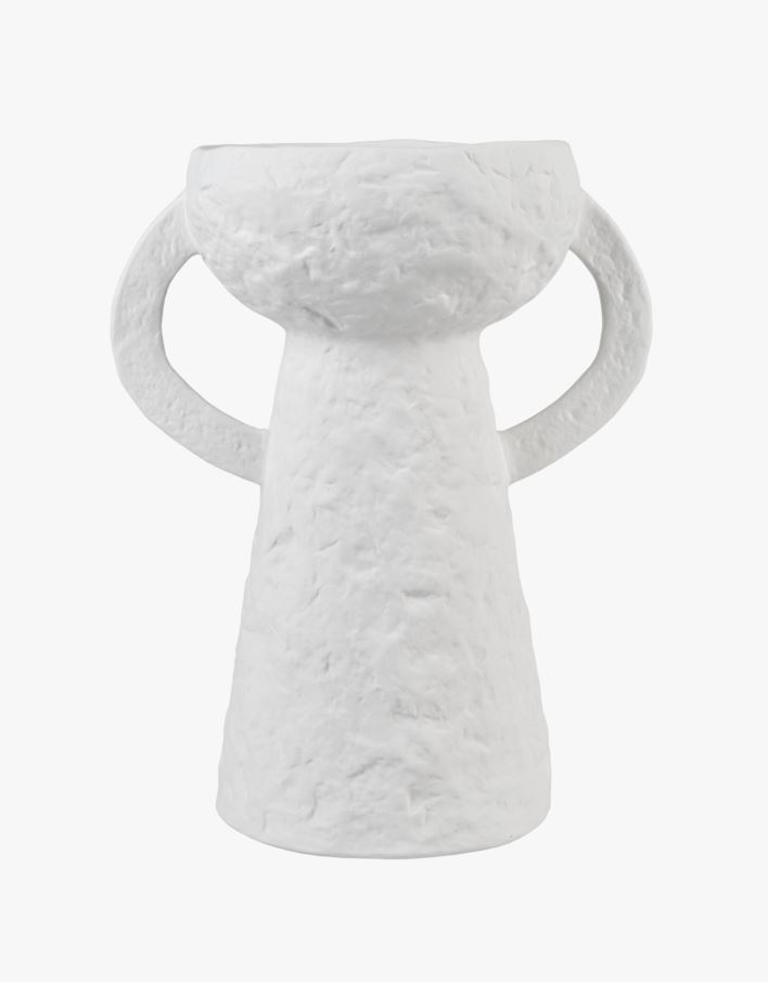 Vase hvit - 30x23x23 cm hvit - 1