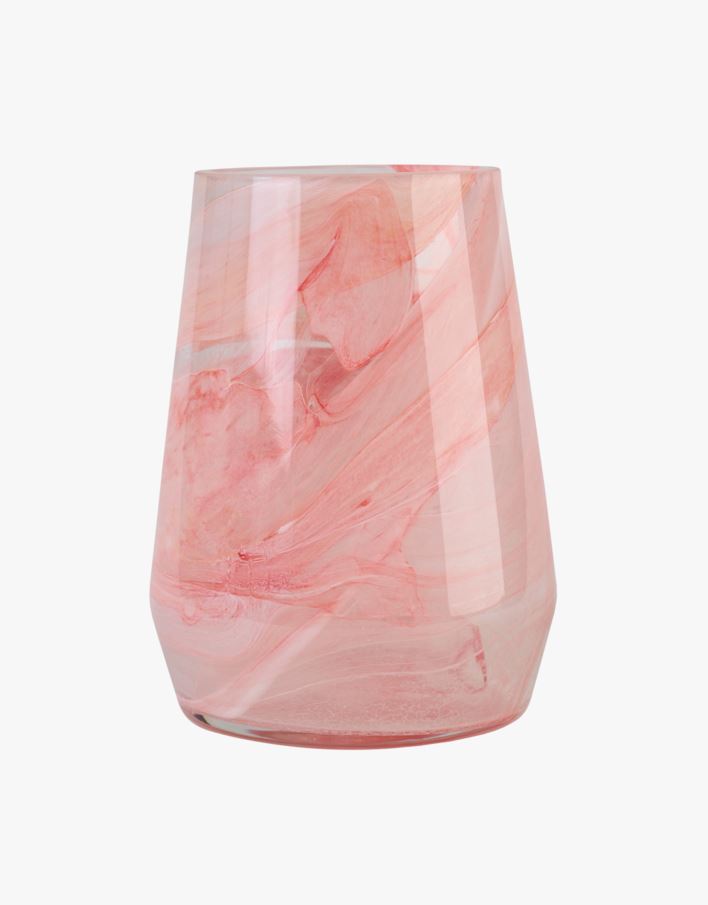 Vase rosa - 13x13x17 cm rosa - 1