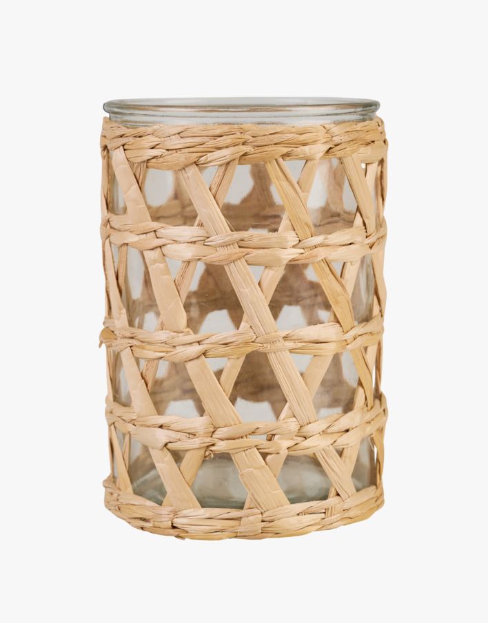 Telysholder natur - 10,5x10,5x15 cm natur - 1