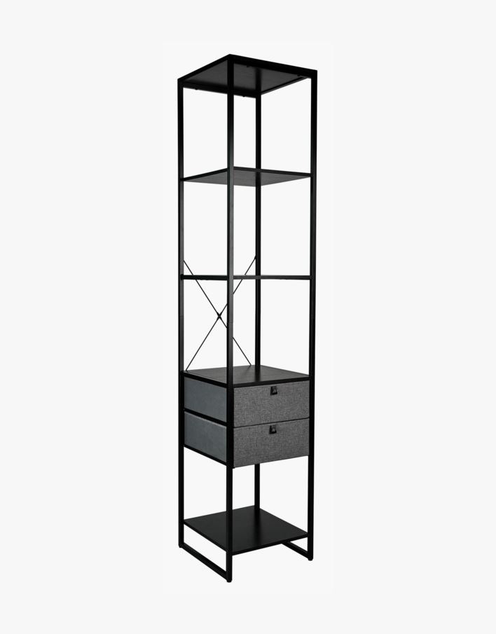 Klesstativ svart - 44x46,5x215 cm svart - 1