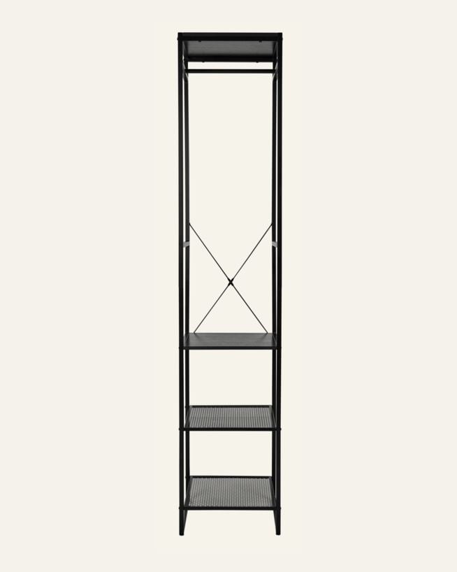 Klesstativ svart - 44x46,5x215 cm svart - 1