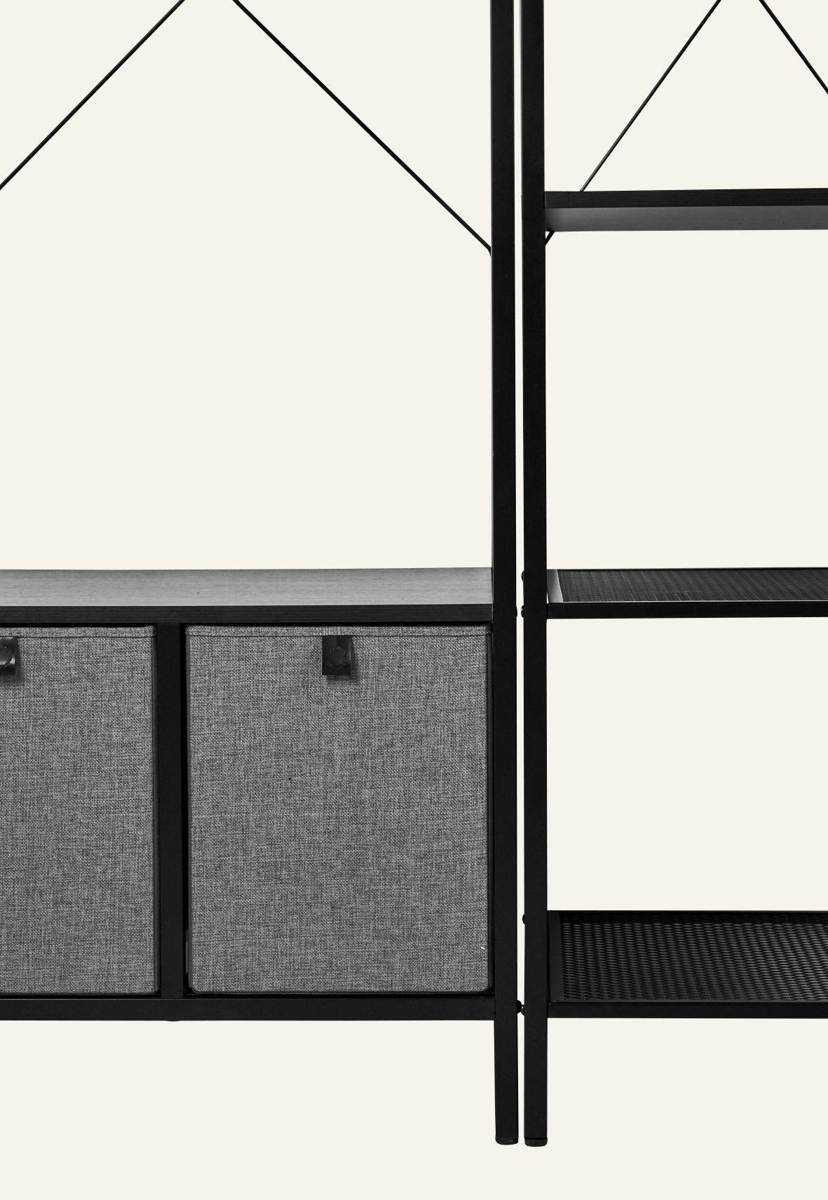 Klesstativ svart - 6