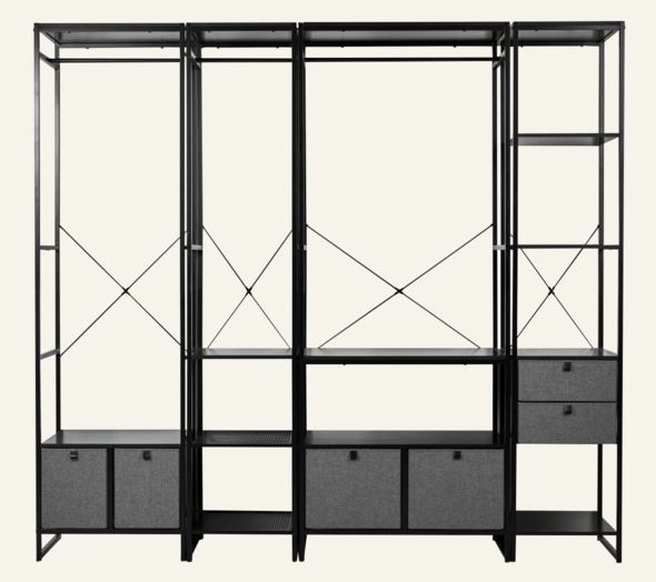 Klesstativ svart - 7