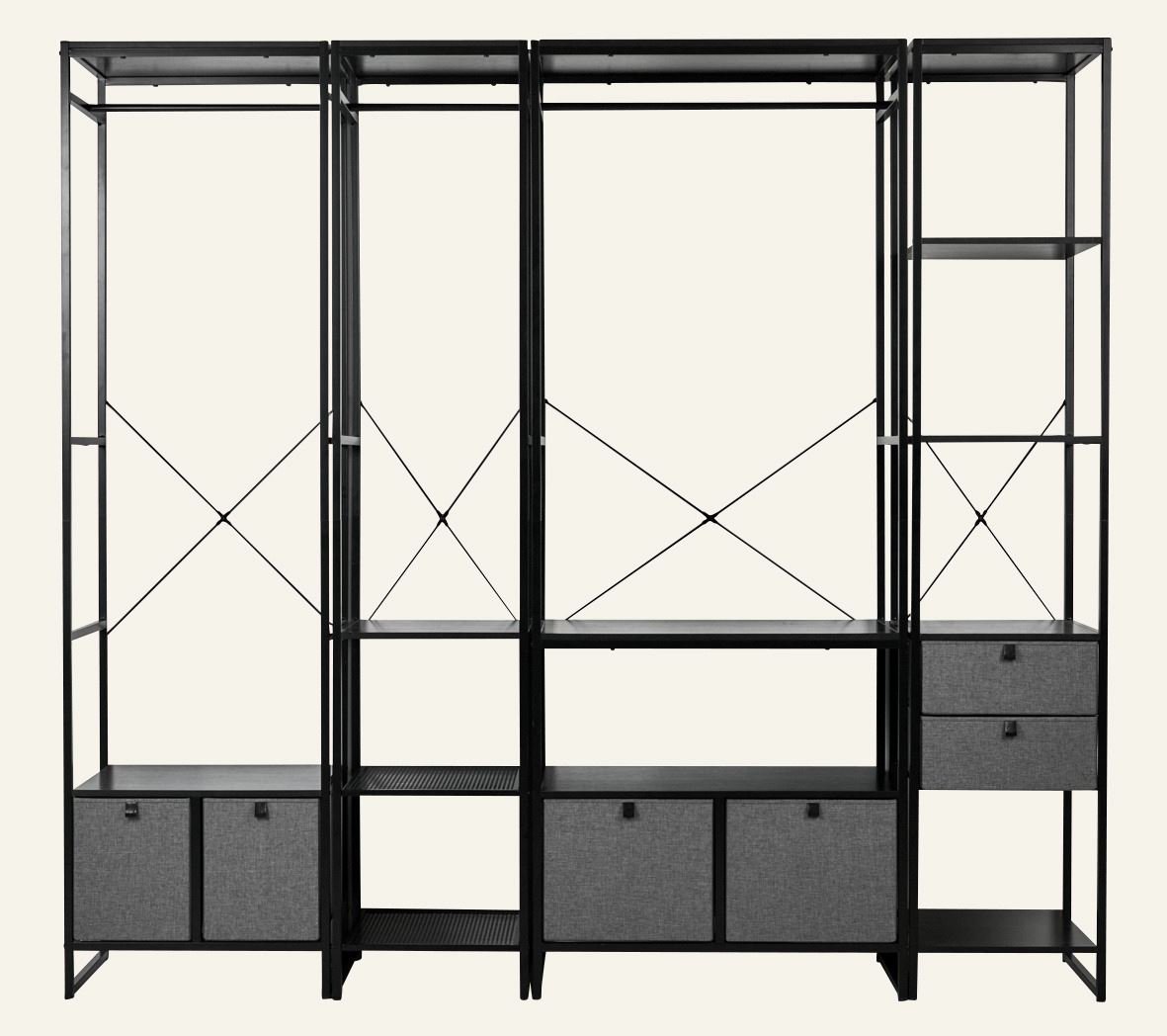 Klesstativ svart - 7