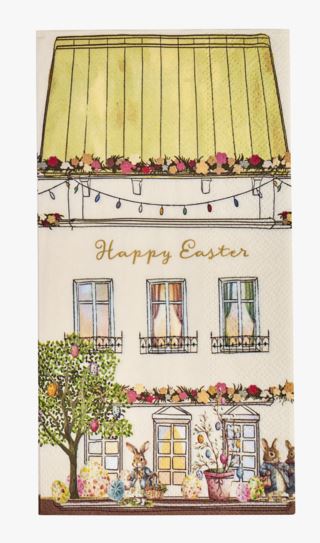 Kid Easter House Buffet Papirservietter Multi 33x42 cm