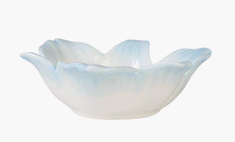 Skål lys blå - 9,5x9,5x3 cm lys blå - 1